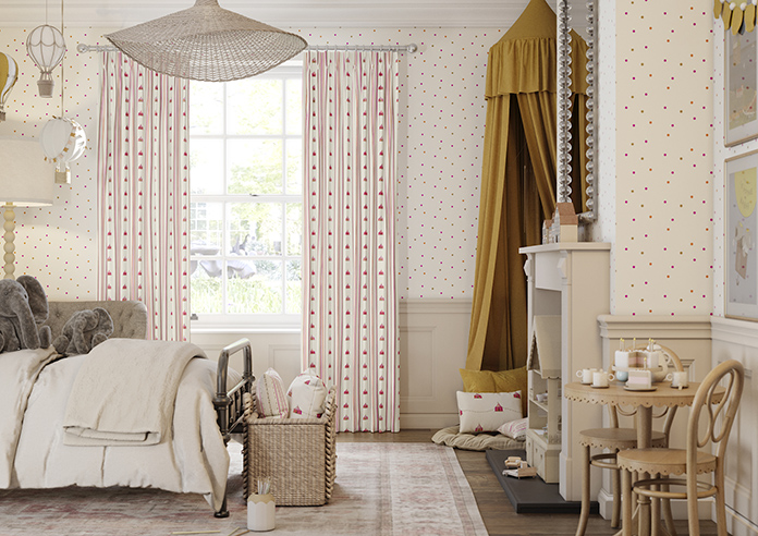 May Day, Tent Stripe Brights - Made to Measure Curtains - Image 3